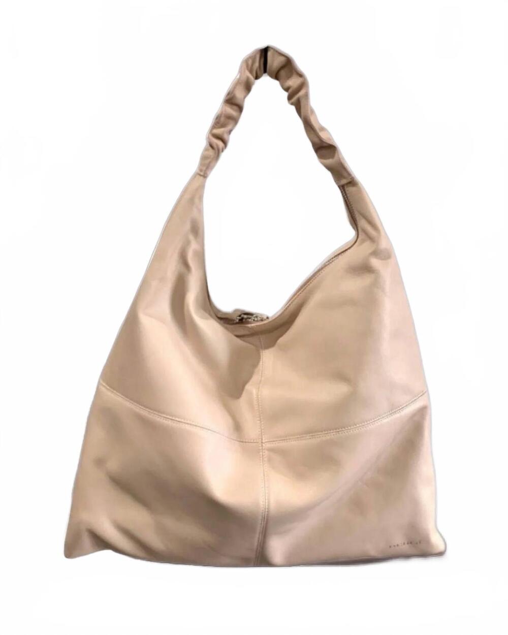 NEW BERGE women's mini hobo bag in pale pink